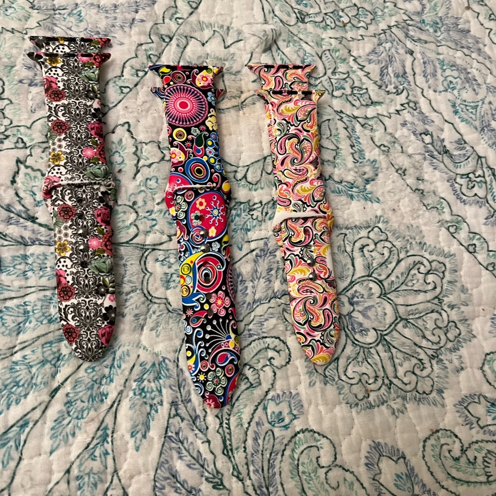 Colorful Patterned Watch Bands